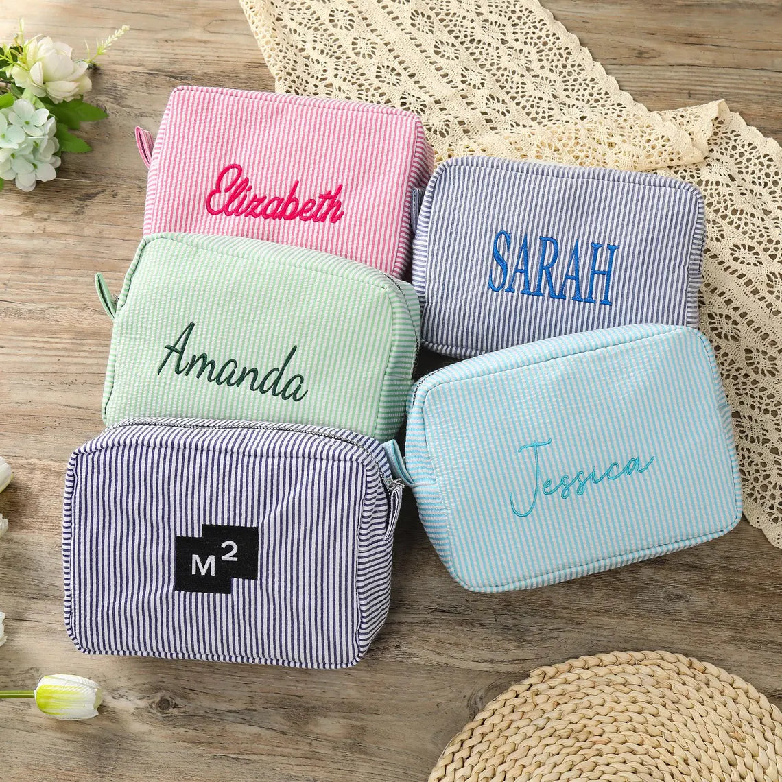 Custom Logo Makeup Pouch