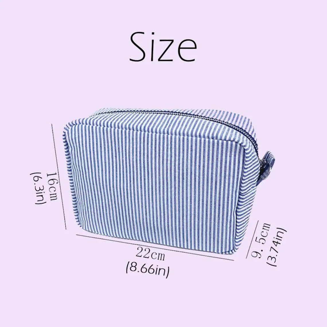 Custom Logo Makeup Pouch