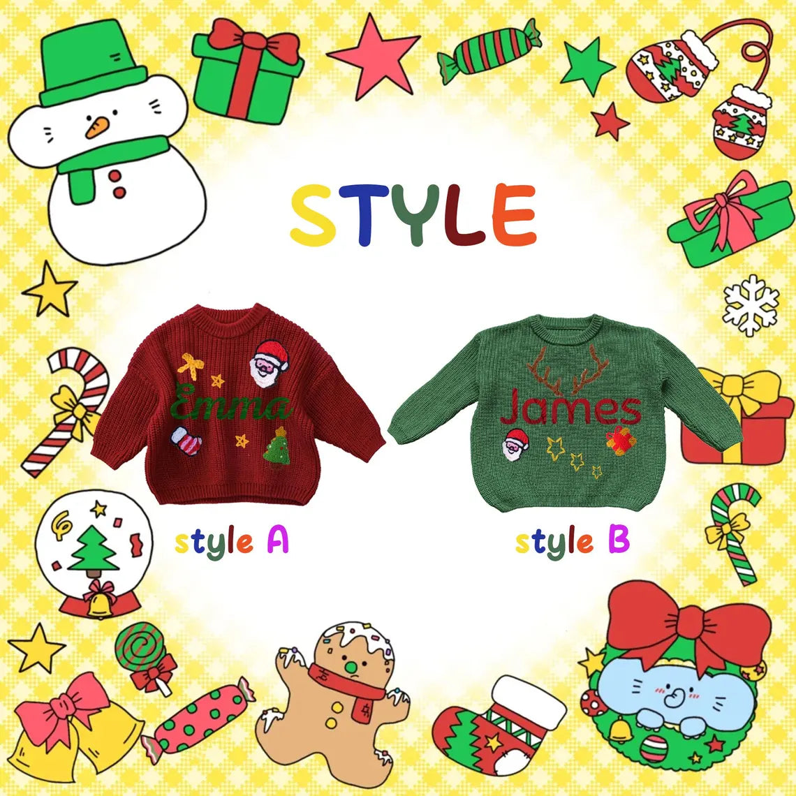 Christmas Baby Sweater