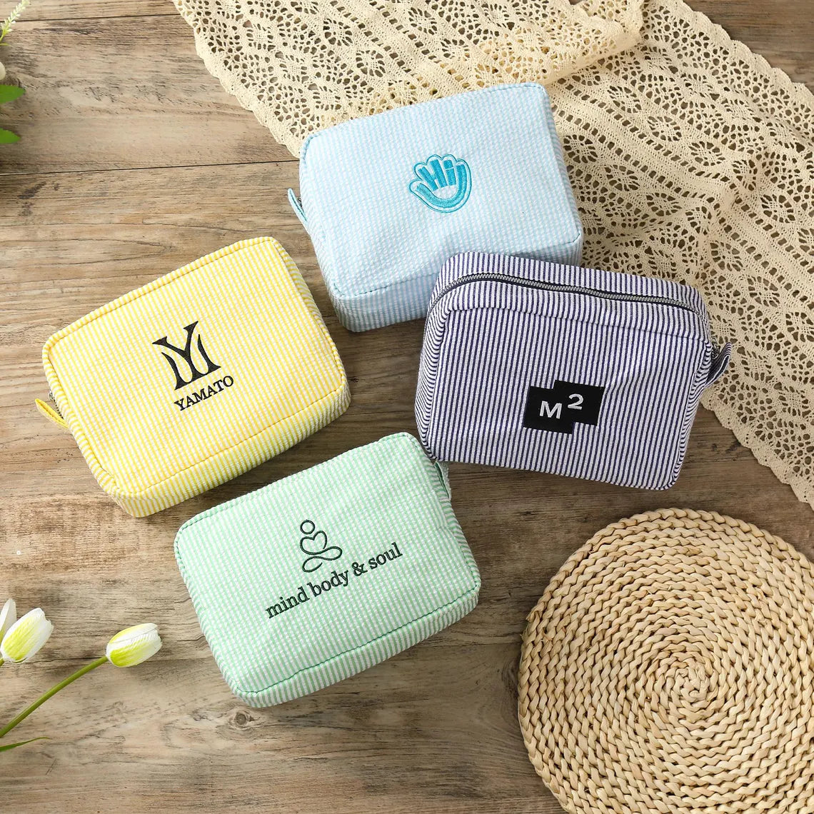 Custom Logo Makeup Pouch